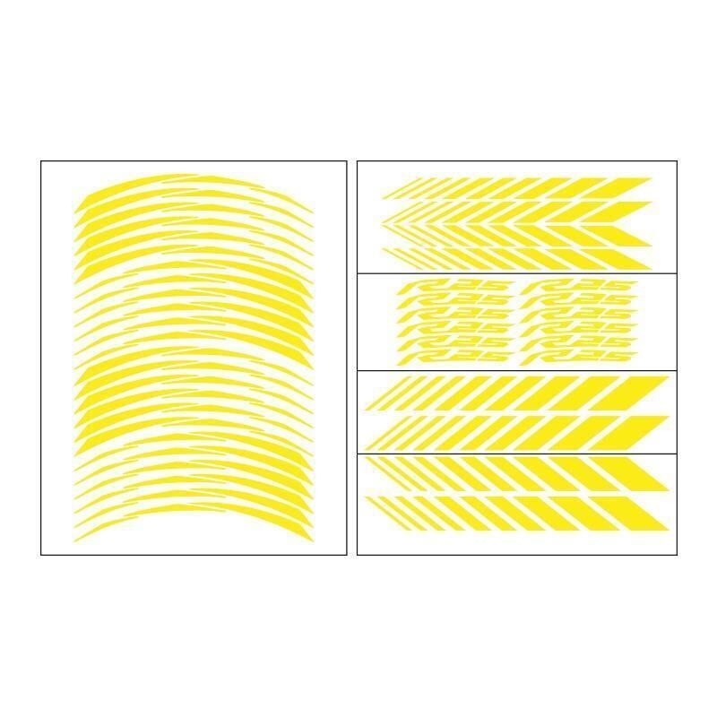 Yamaha Florasan Sarı Racing R25 Uyumlu 1 Set Jant Şeridi