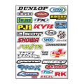 A4 Sticker 005 Tek Paket Çoklu