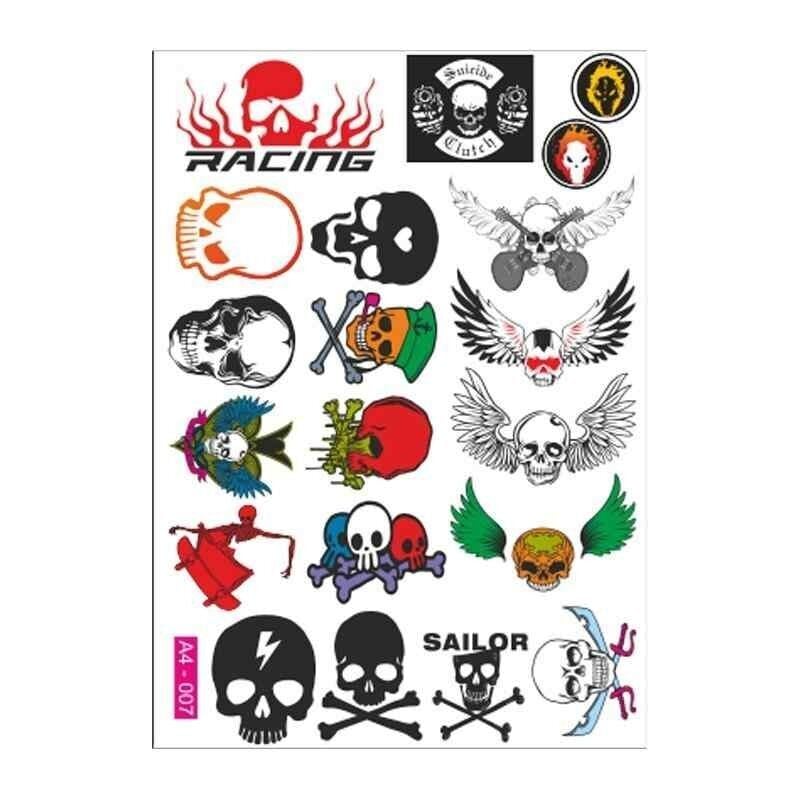 A4 Sticker 007 Tek Paket Çoklu