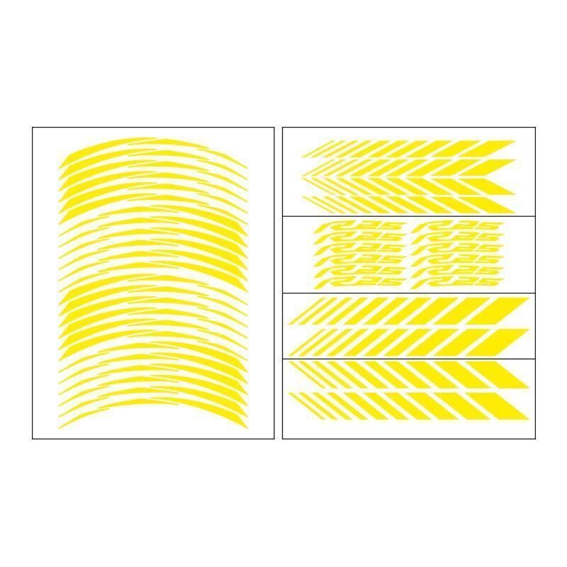 Yamaha Reflektör Sarı Racing R25 Uyumlu 1 Set Jant Şeridi