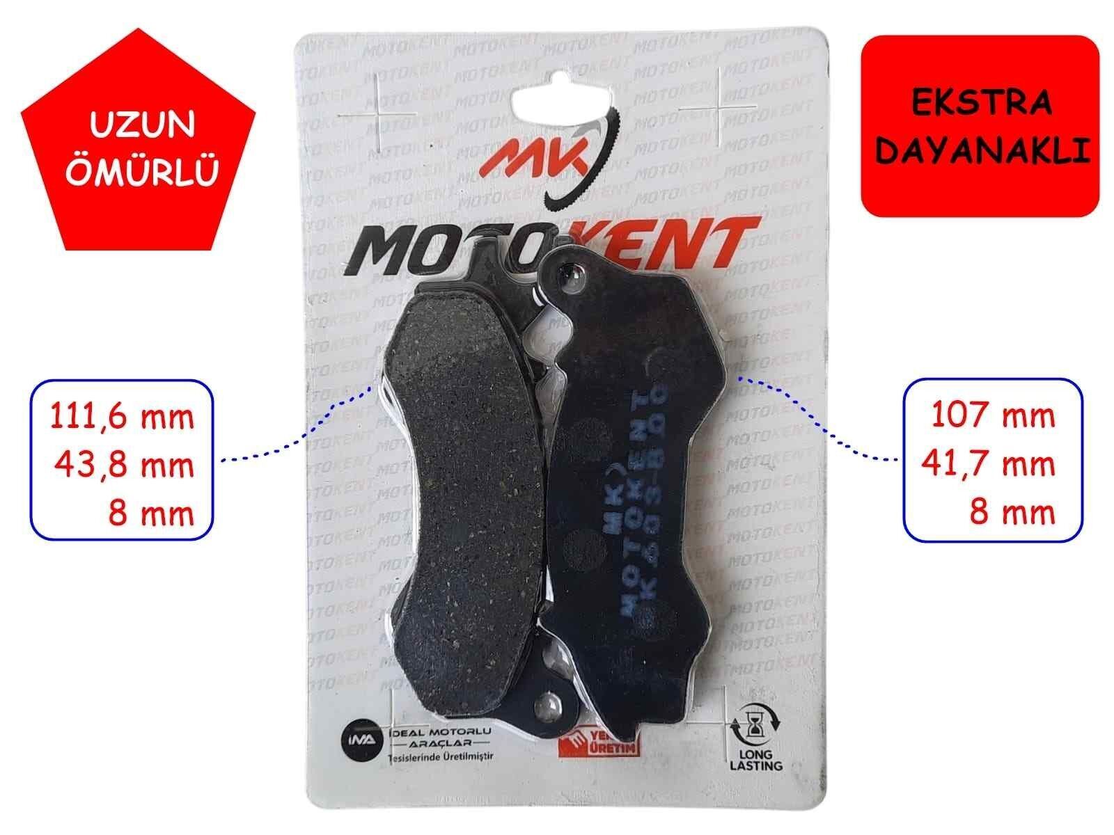 Honda Ön Fren Disk Mtk Fa603 Pcx 125-150 (2011-17) Mati 125, Znu 125İ, Strada, Rks Brilliant Private