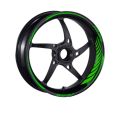 Yamaha Reflektör Yeşil Racing R25 Uyumlu 1 Set Jant Şeridi