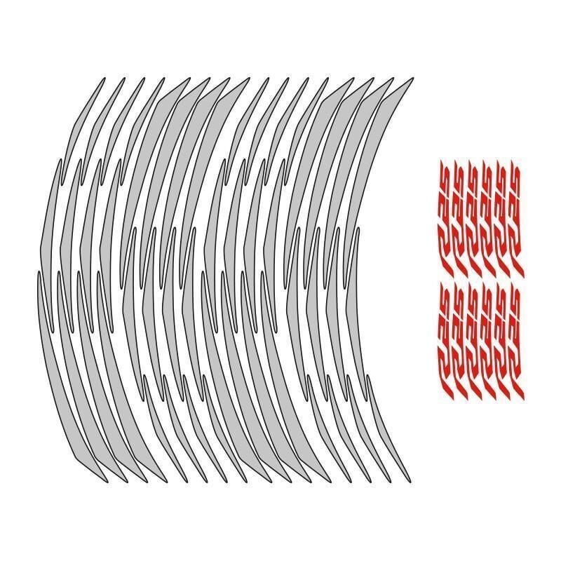 Yamaha Reflektör Beyaz R25 Uyumlu 1 Set Jant Şeridi