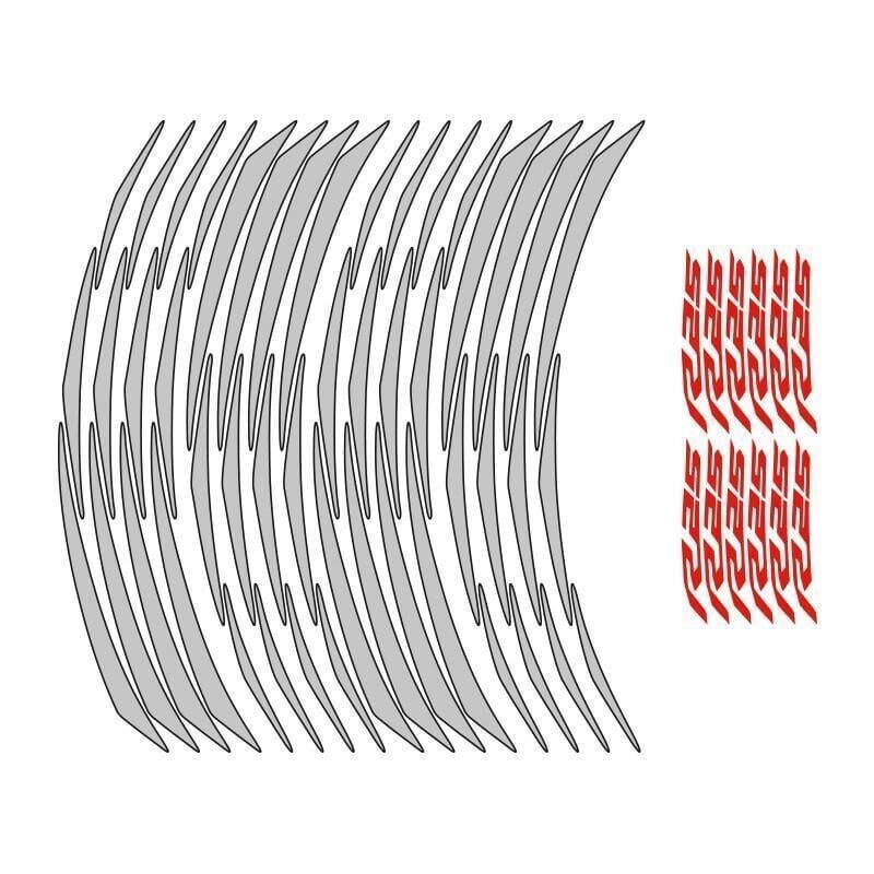 Yamaha Reflektör Beyaz R25 Uyumlu 1 Set Jant Şeridi