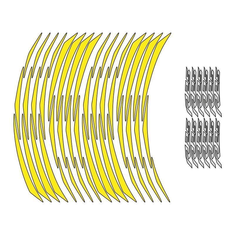 Yamaha Florasan Sarı R25 Uyumlu 1 Set Jant Şeridi