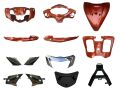 Tvs Jupiter 125 Kaporta Seti (Plastik) 13 Parça Turuncu