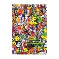 A4 Sticker 025 Tek Paket Çoklu
