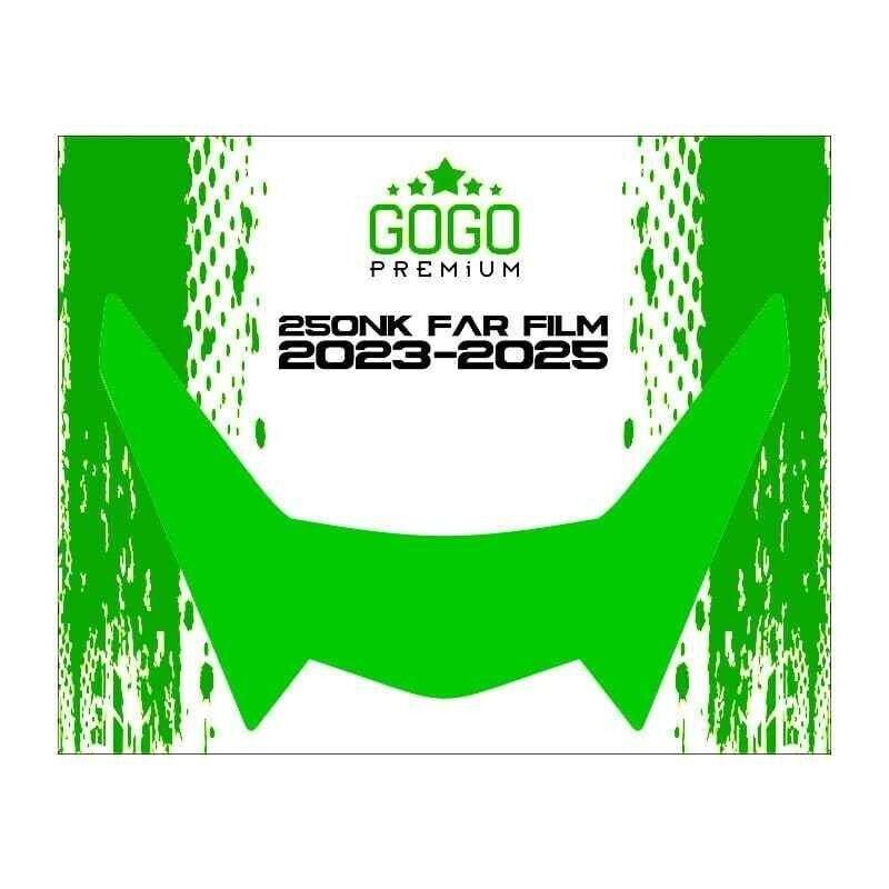 Cf Moto 250Nk 2023 - 2025 Uyumlu Far Üstü Film Yeşil