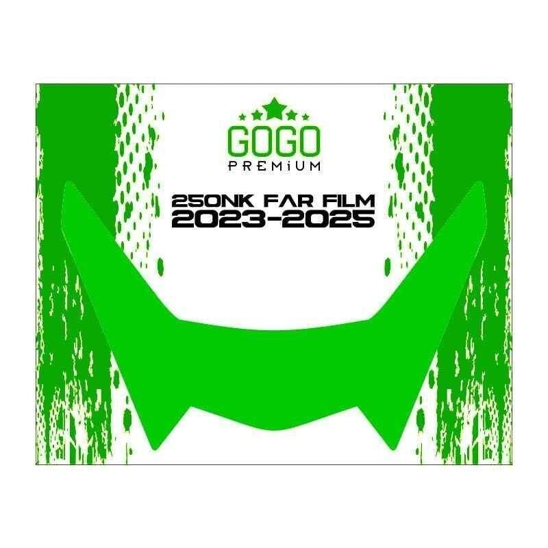 Cf Moto 250Nk 2023 - 2025 Uyumlu Far Üstü Film Yeşil