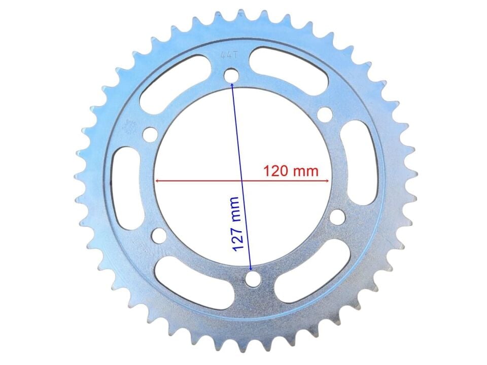Honda Arka Dişli 520-44T İç 120 Mm 6 Delik Cbr 250 R(2011-2018) 250 R Abs(2011-2018) Öm