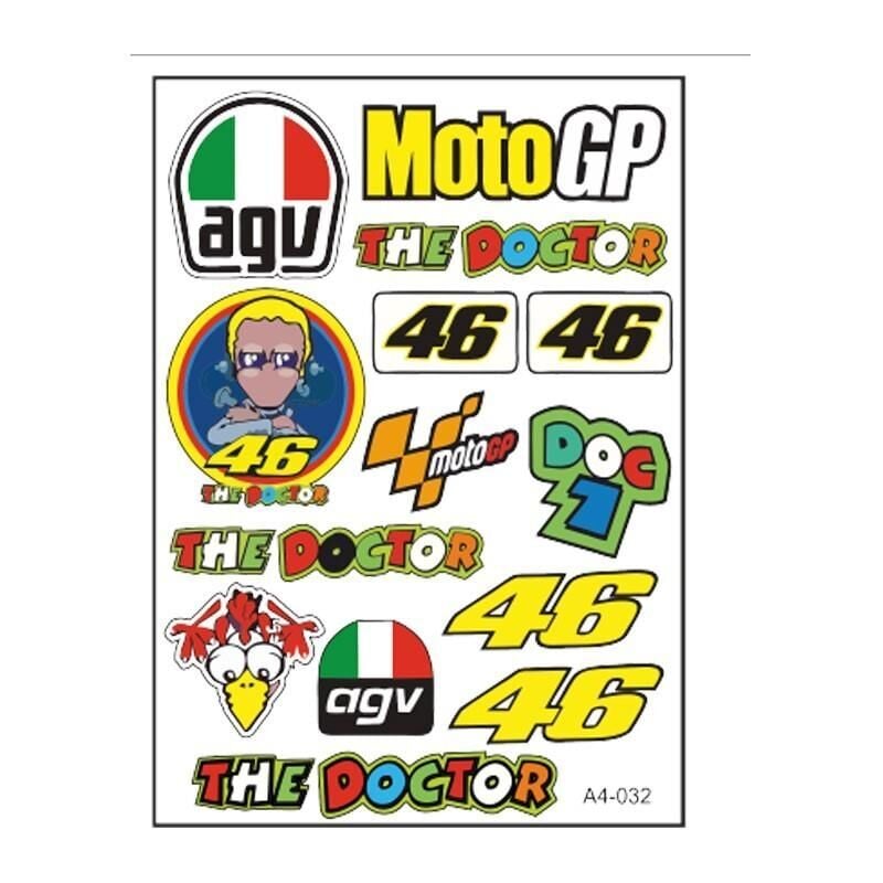 A4 Sticker 032 Tek Paket Çoklu