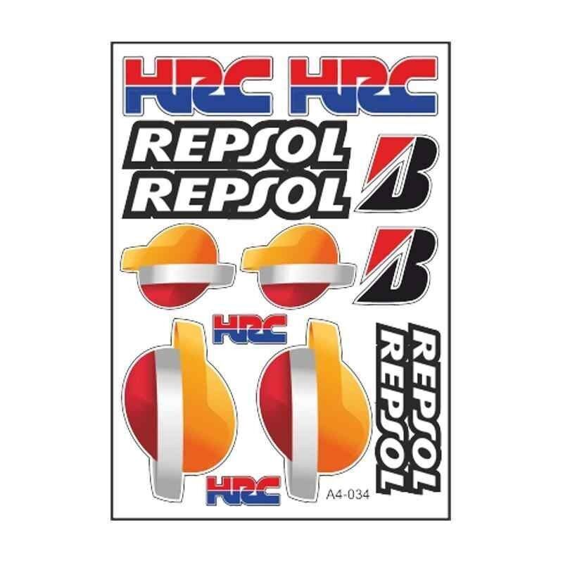 A4 Sticker 034 Tek Paket Çoklu