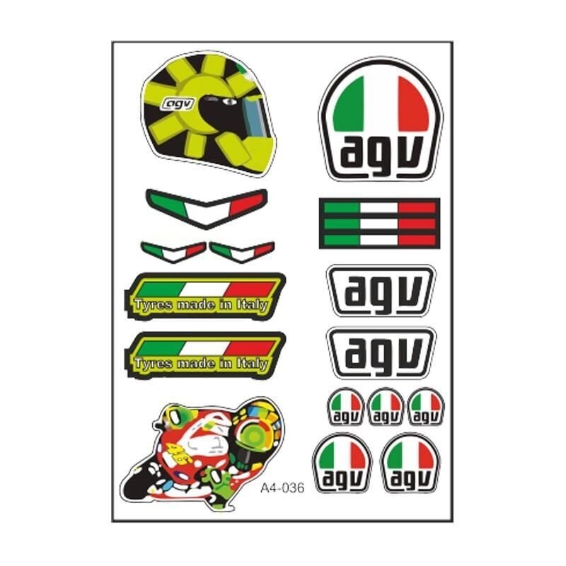 A4 Sticker 036 Tek Paket Çoklu