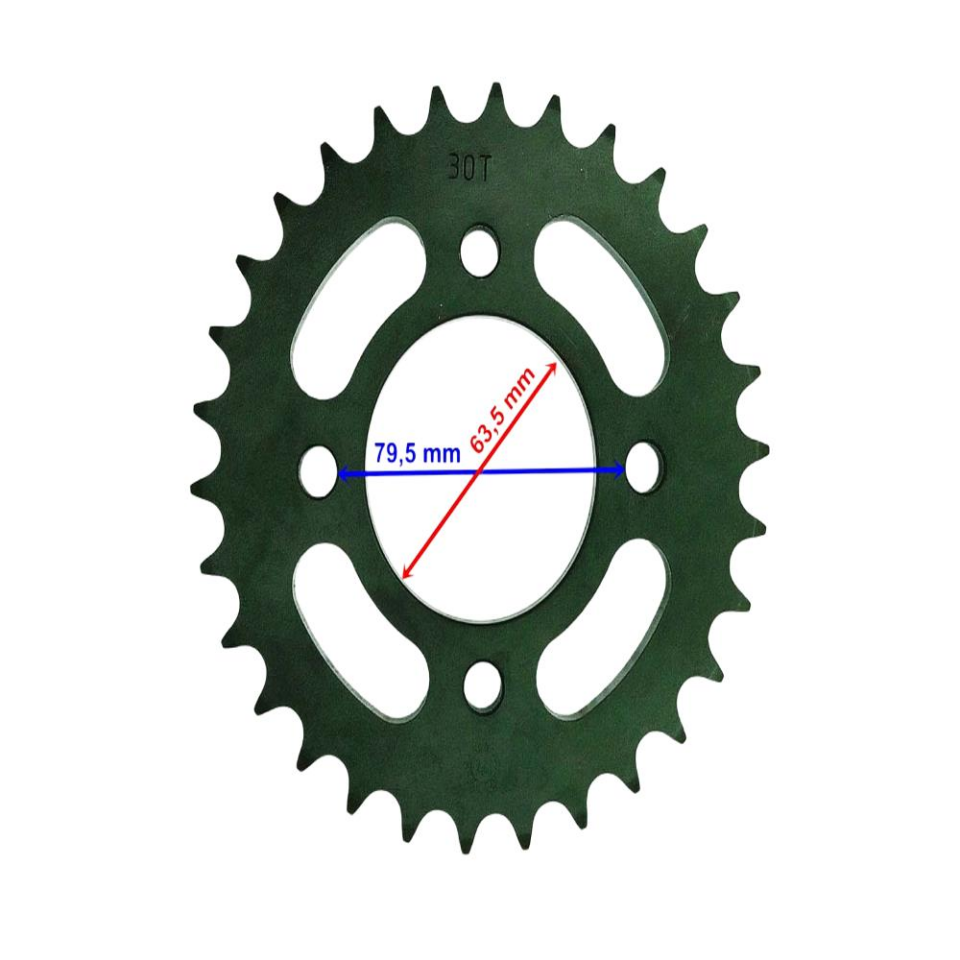 Regal Raptor Arka Dişli 530-30T İç 63,50 Mm 4 Delikli Öm