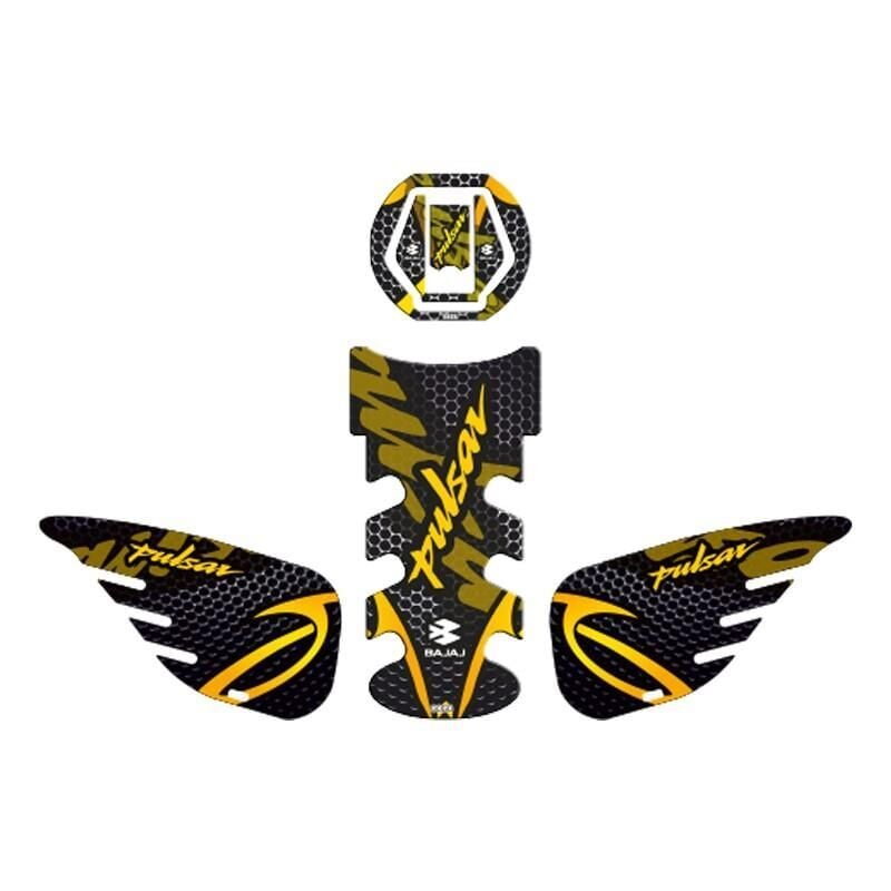 Bajaj Pulsar 2014 - 2024 Uyumlu Tank Pad Set 003