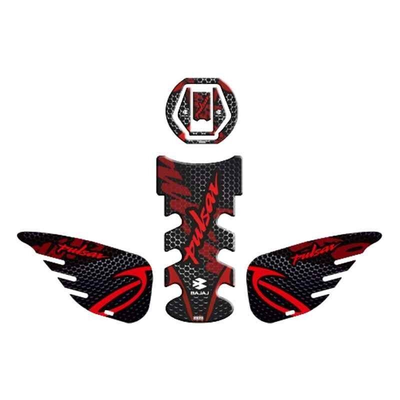 Bajaj Pulsar 2014 - 2024 Uyumlu Tank Pad Set 004