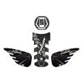Bajaj Pulsar 2014 - 2024 Uyumlu Tank Pad Set 005