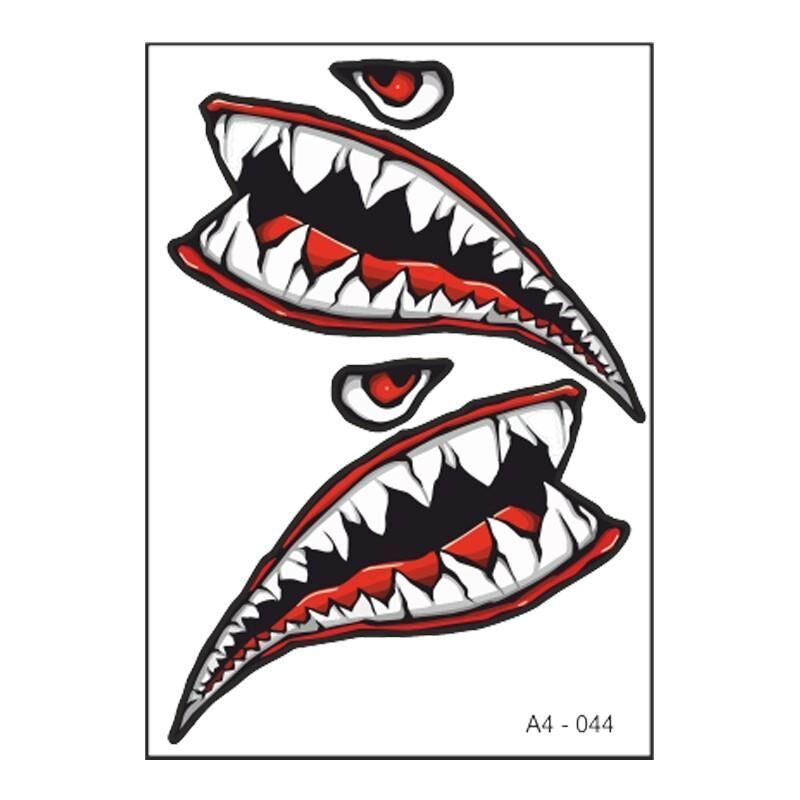 A4 Sticker 044 Tek Paket Çoklu