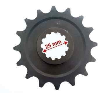Ön Dişli 520-16T İç 25X13 Tırnaklı Öm
