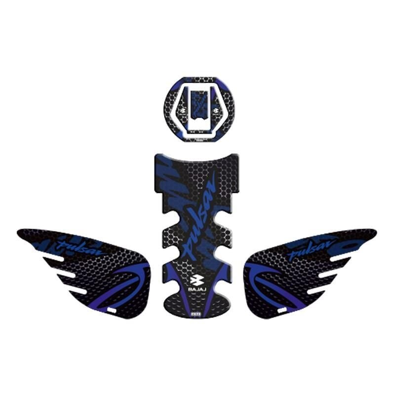 Bajaj Pulsar 2014 - 2024 Uyumlu Tank Pad Set 006