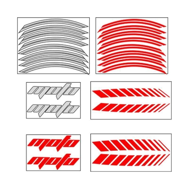 Reflektör Kırmızı Racing Şerit 2