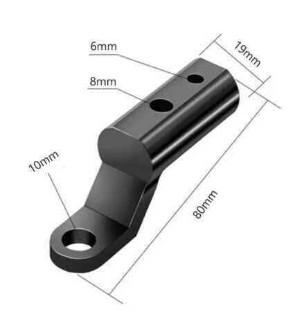 Knmaster Ayna Bağlantılı Fonksiyonel Telefon Tutucu Takma Aparatı