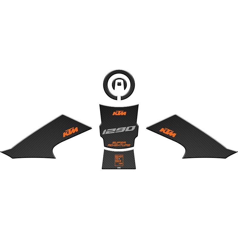 Skm Ktm 1290 Super Adventure 2021 - 2022 Uyumlu Tank Pad Set 001