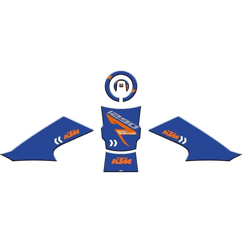 Skm Ktm 1290 Super Adventure 2021 - 2022 Uyumlu Tank Pad Set 003