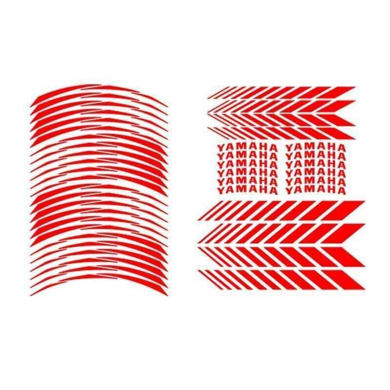 Yamaha Reflektör Kırmızı Uyumlu Racing Şerit