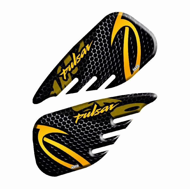 Bajaj Pulsar 2014 - 2024 Uyumlu Yan Pad 003