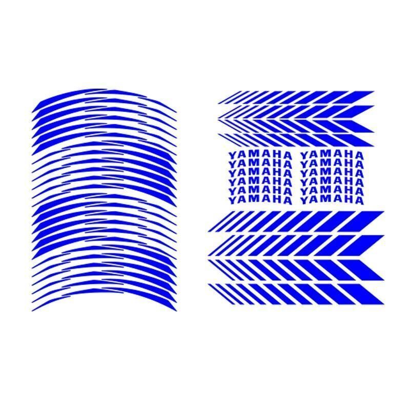 Yamaha Reflektör Mavi Uyumlu Racing Şerit
