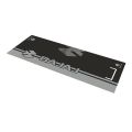 Bajaj Gri Desenli 80 X 220 Cm Kaydırmaz Motosiklet Halısı