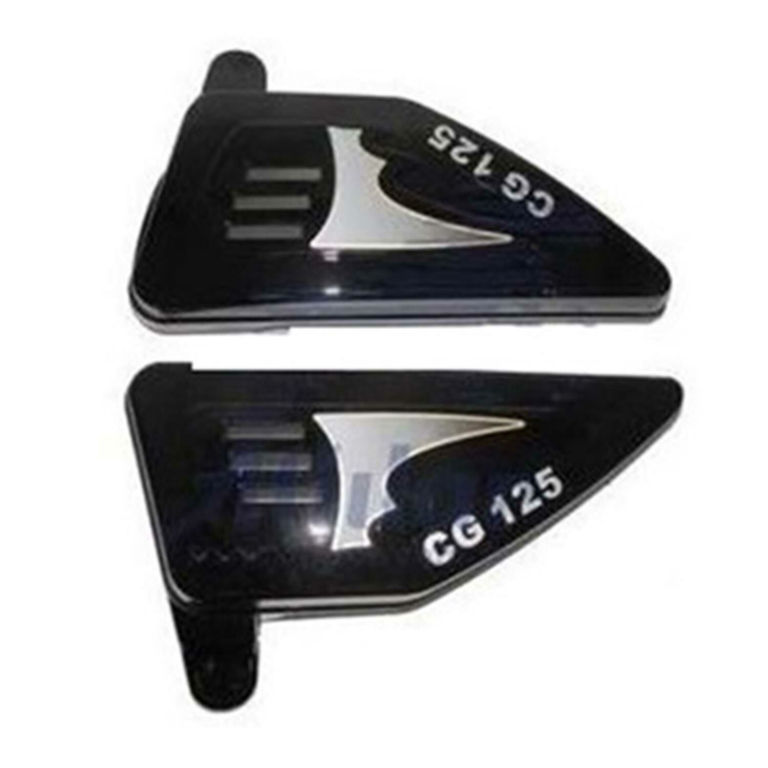 Yan Kapak 100-125 Çıta Sport Siyah (Tk)