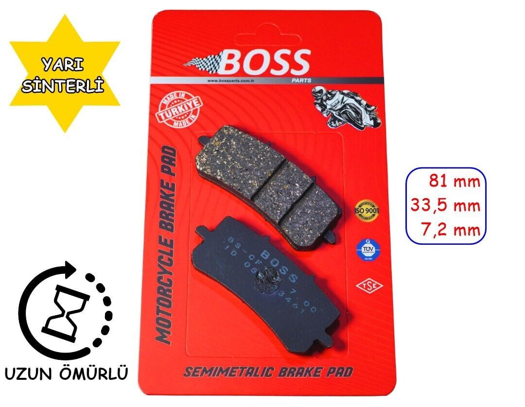 Cf Moto Nk 150-250 Ön Fren Disk Balatası (Abs) Boss