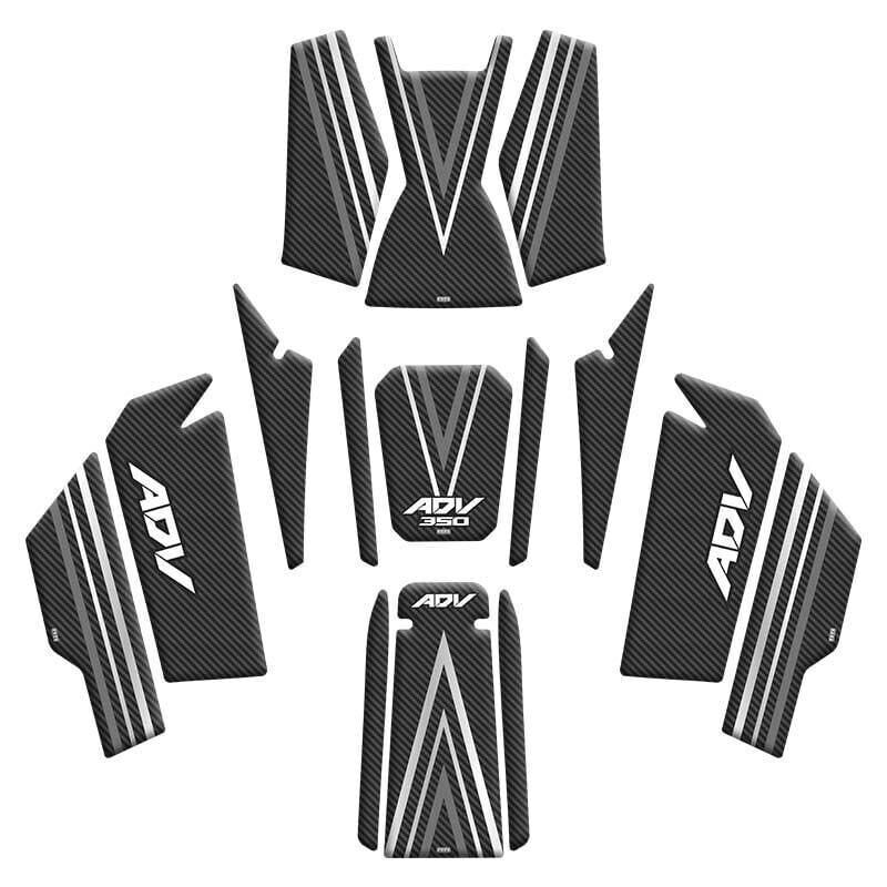 Honda Adv 350 2023-2025 Uyumlu Tank Pad Set 002