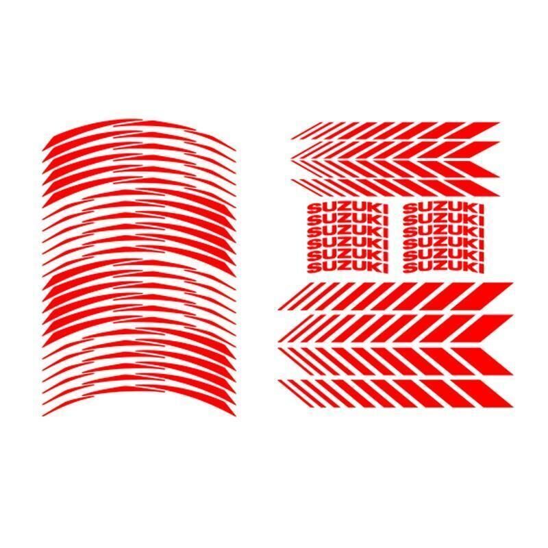 Reflektör Kırmızı Suzukı Uyumlu Racing Şerit