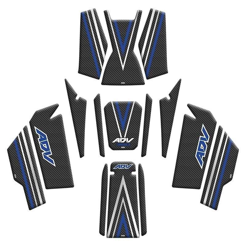 Honda Adv 350 2023-2025 Uyumlu Tank Pad Set 004