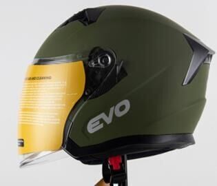 Kask Çenesiz Gözlüklü Evo Kamuflaj 52806 -M-