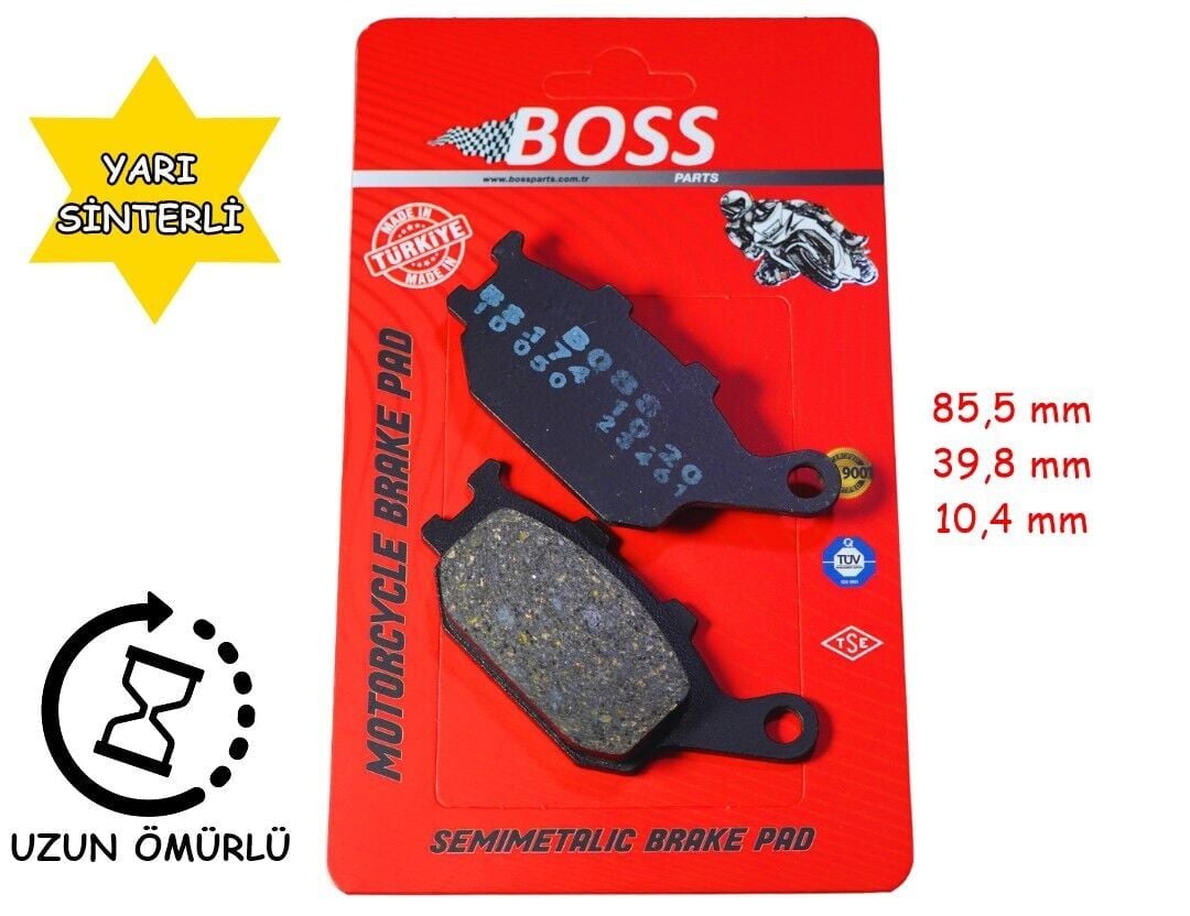 Arka Fren Disk Balata Boss Fa174 Honda-Cbr600 F-Cbf600-Nc700 S-Yamaha Mt-09-Fazer8-Kawasaki Z 650