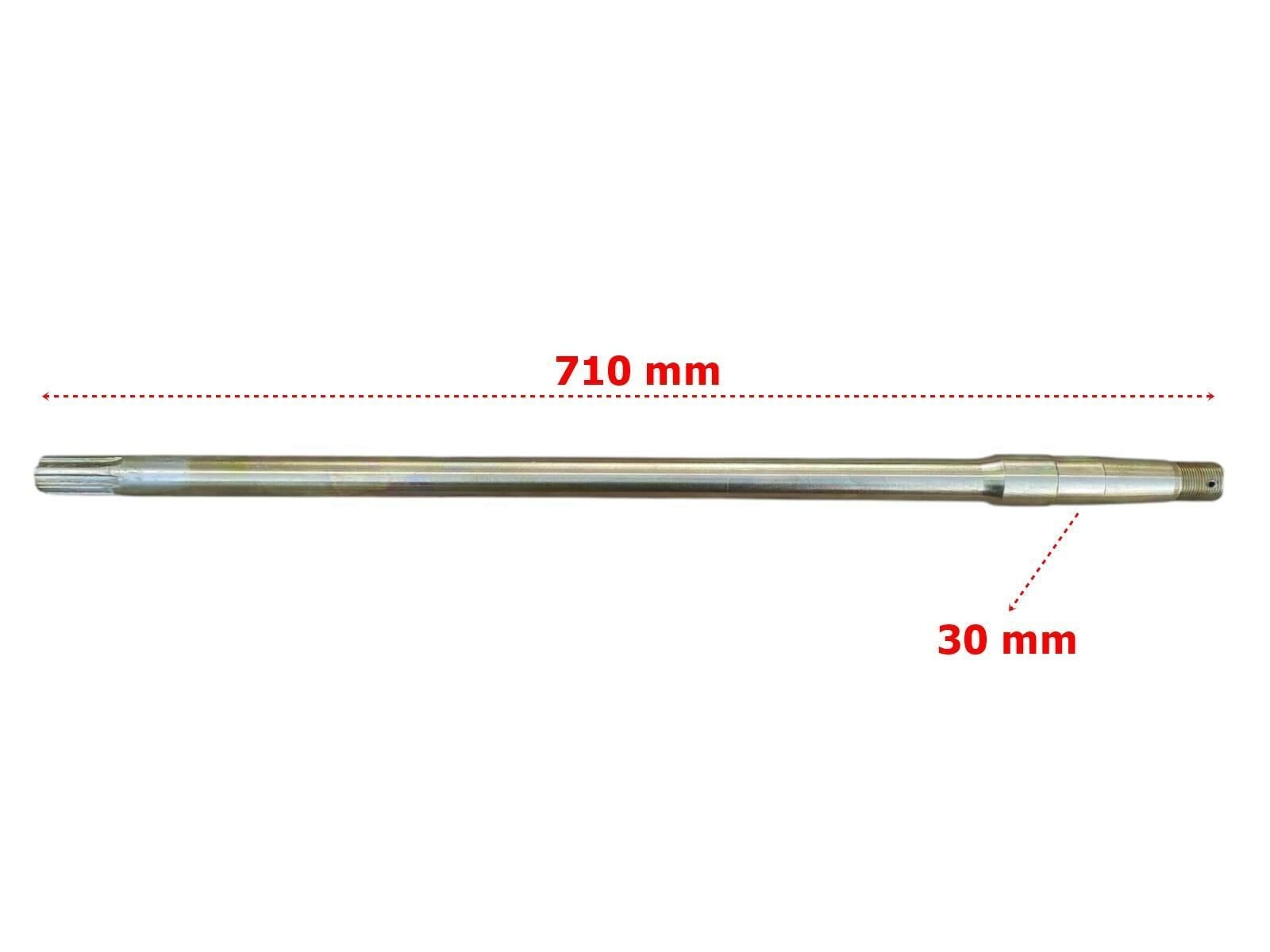 Yuki Atv Utv 400 Aks Difransiyelli 710 Mm Bilya Yatağı 30 6 Freze Kamalı Öm