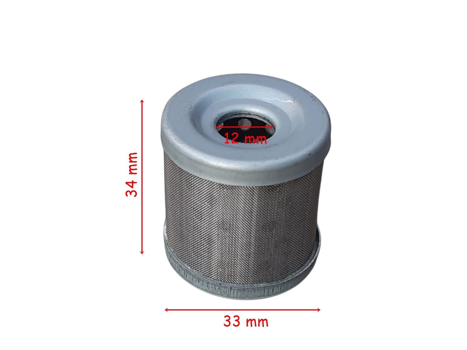 Kanuni Fury 110İ Yağ Filtresi 33-34-12 Mm Reha 250 Arora Gt250