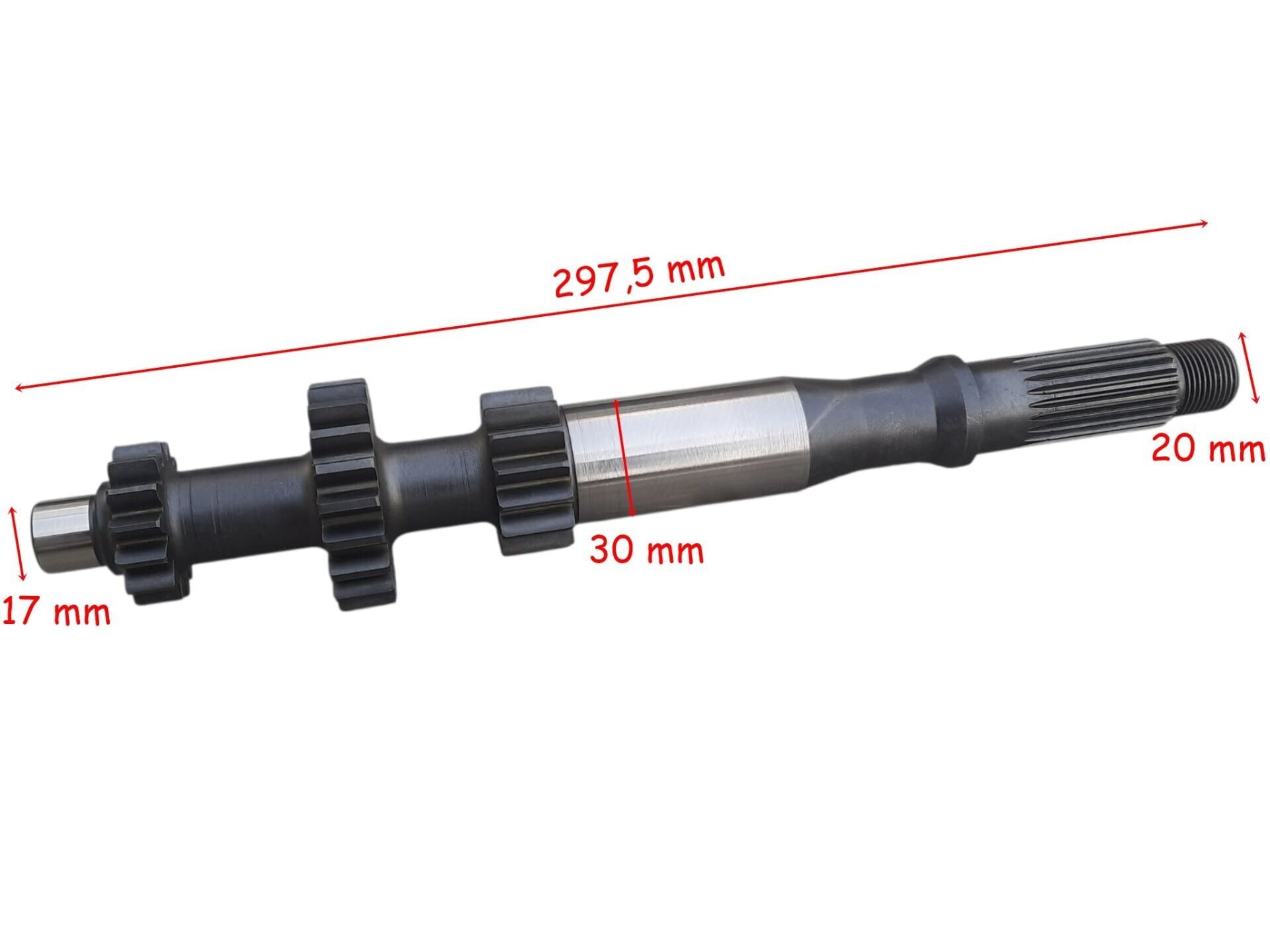 Atv Tahrik Mili 14T 20T 15T 297,5 Mm Regal Raptor Promax 650 Öm