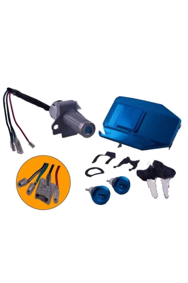 Honda 125Cgl Kontak Ve Kilit Seti Komple