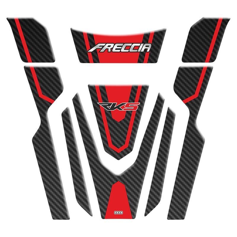 Rks Freccia 150 Cc 2022 - 2024 Uyumlu Tank Pad Set 005