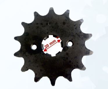 Regal Raptor Ön Dişli 530-14T İç 20 Mm 6 Tırnaklı 2 Delikli Öm