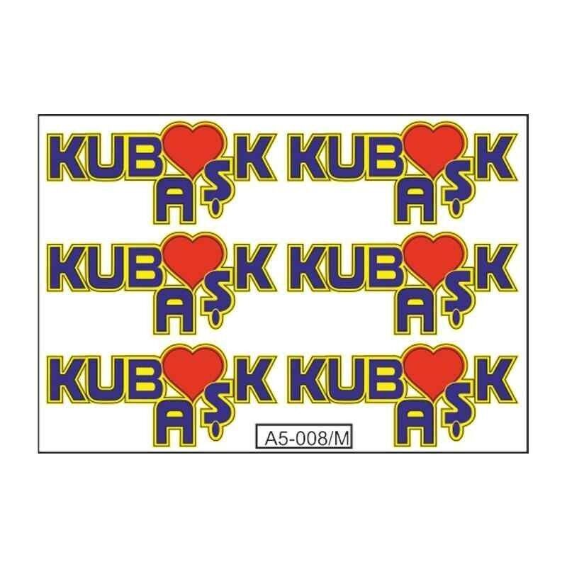 A5 Sticker 014 Tek Paket Çoklu