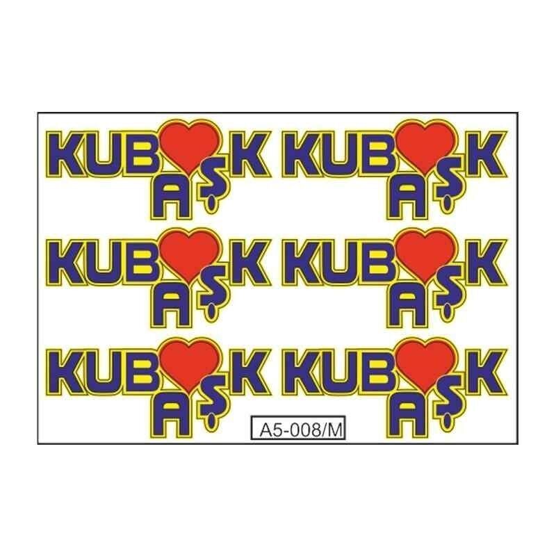 A5 Sticker 014 Tek Paket Çoklu