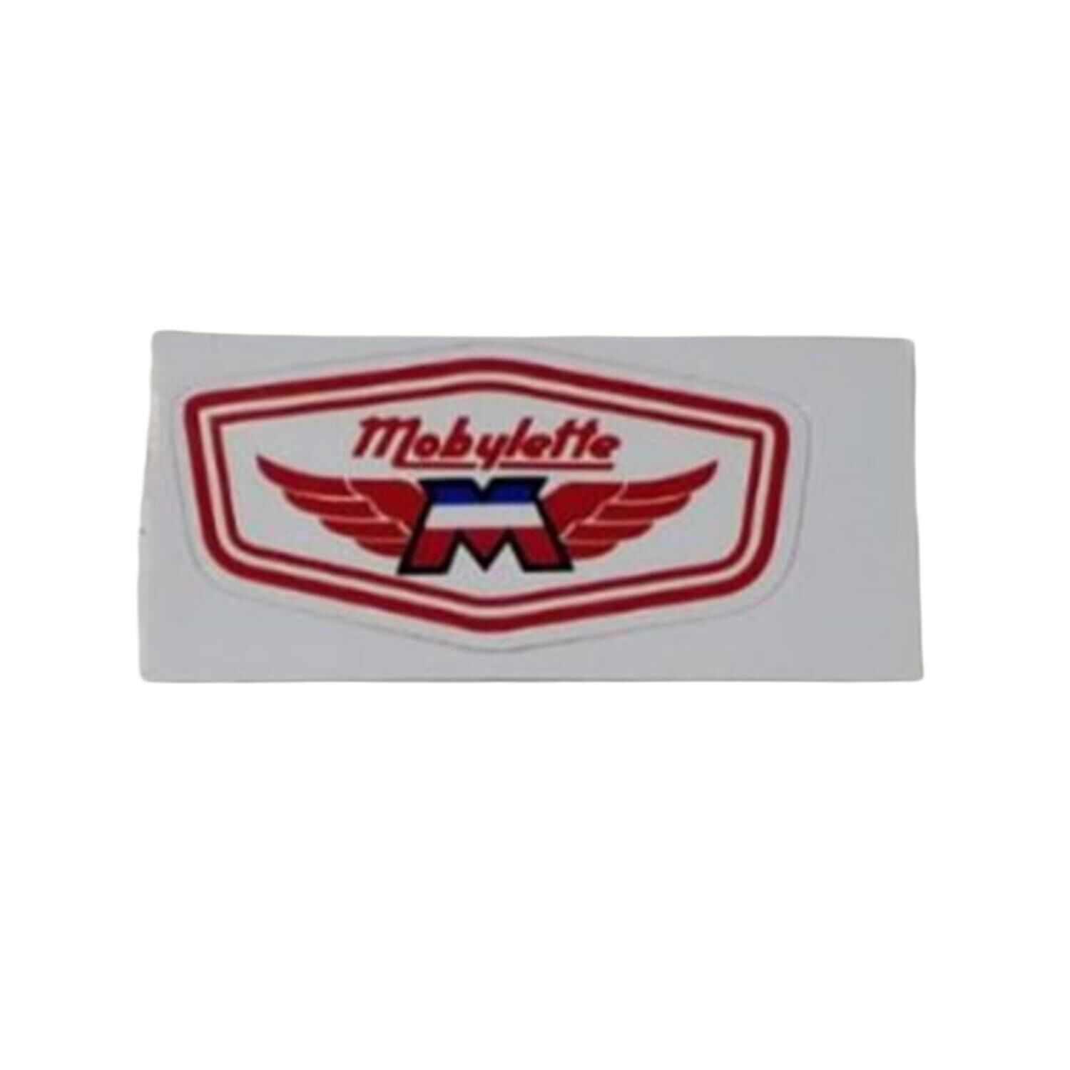 Mobylette M Yazı Kırmızı Kanatlı