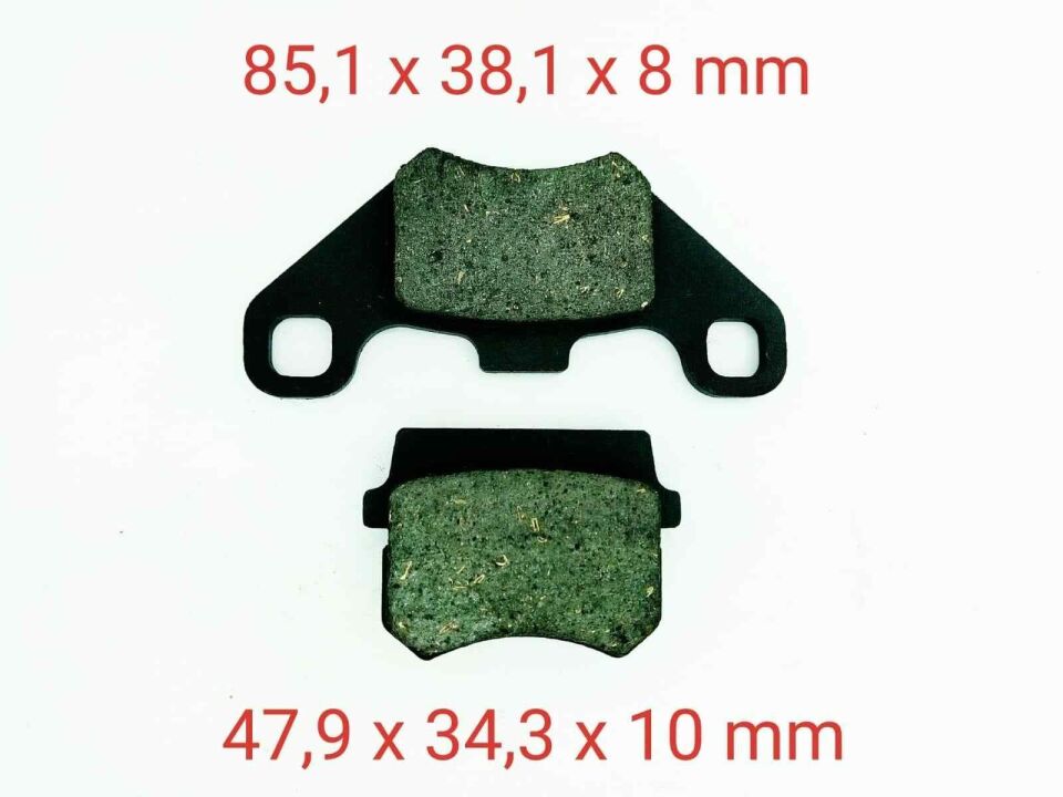 150 Huskyx (Off Road) Ön Fren Disk Balatası Fa416 Orj