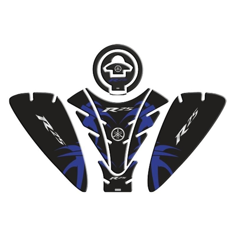Yamaha R25 2019 - 2024 Uyumlu Tank Pad Set 005